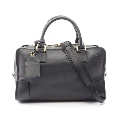 Loewe Handbag Amazona 36 2-Way Black Leather