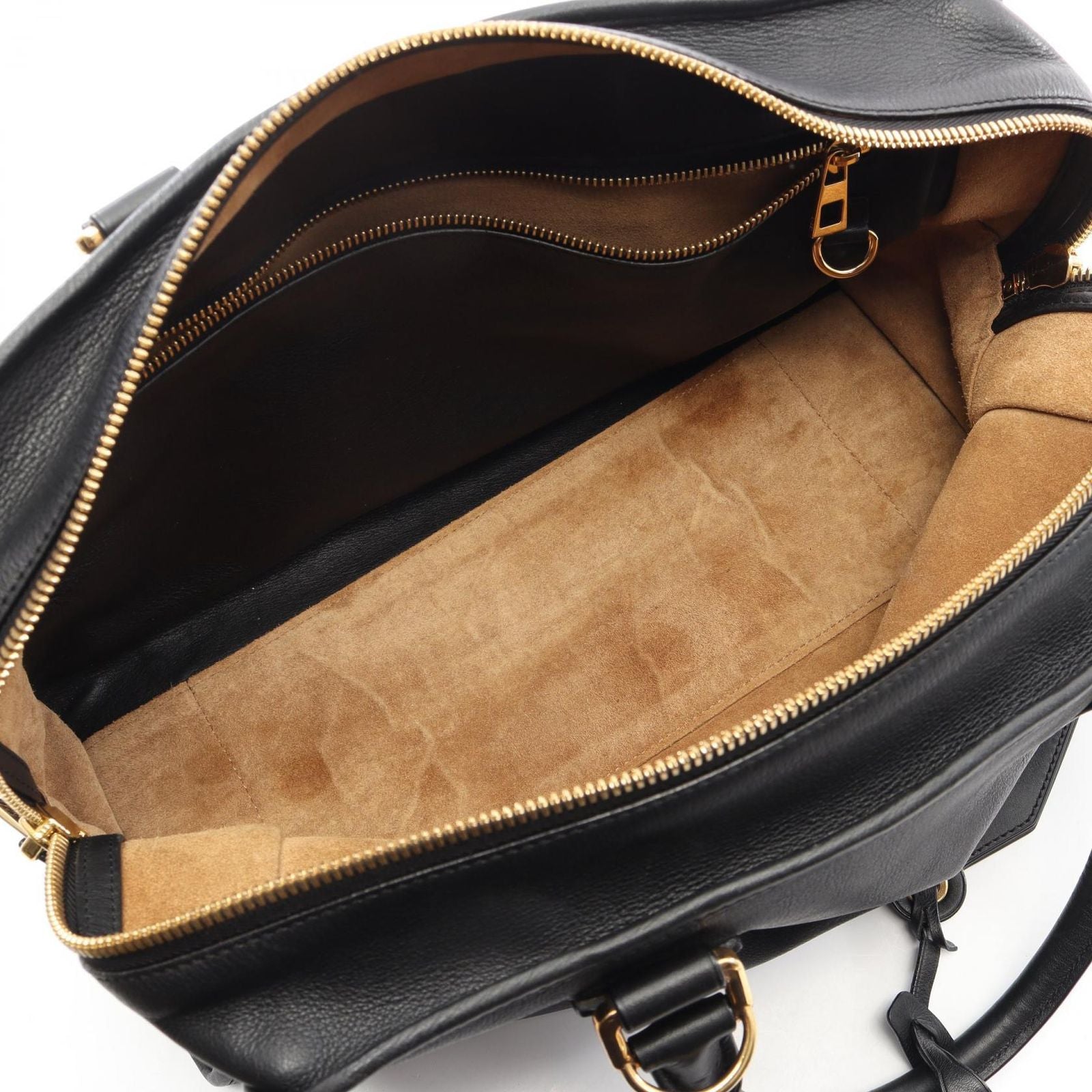 Loewe Handbag Amazona 36 2-Way Black Leather — view 3