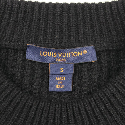 Louis Vuitton Knit LV Street Sign Dwf Black Wool Cashmere Sweater — view 3