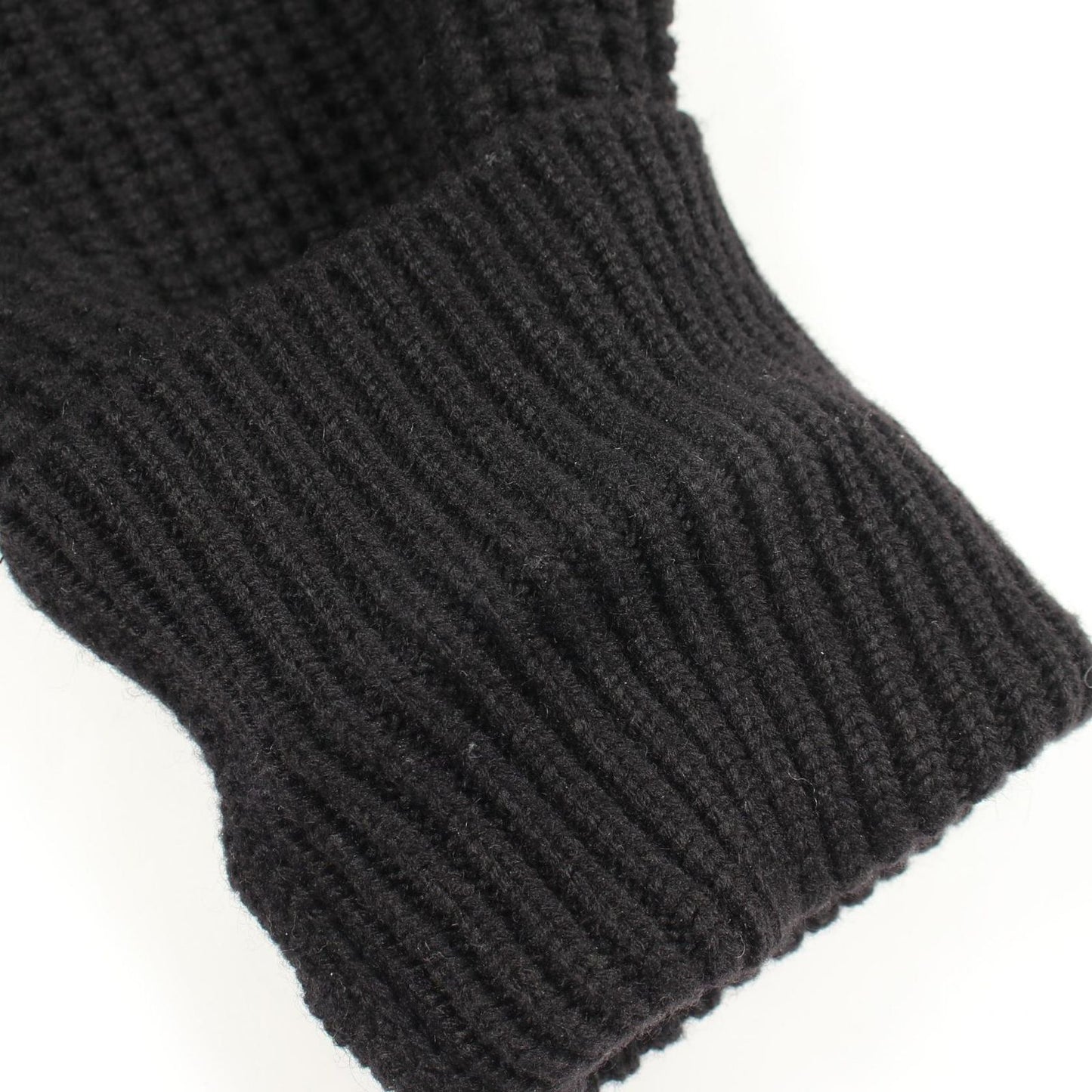 Louis Vuitton Knit LV Street Sign Dwf Black Wool Cashmere Sweater — view 5