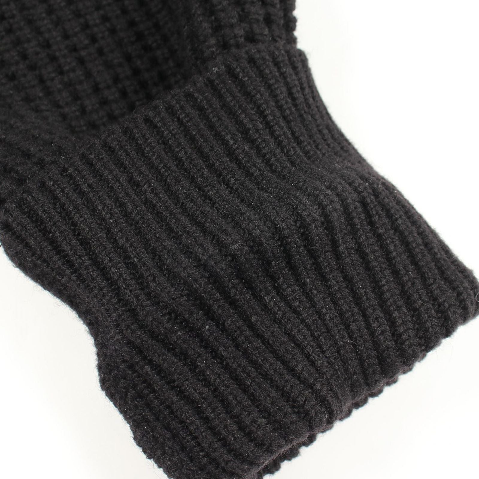 Louis Vuitton Knit LV Street Sign Dwf Black Wool Cashmere Sweater — view 5