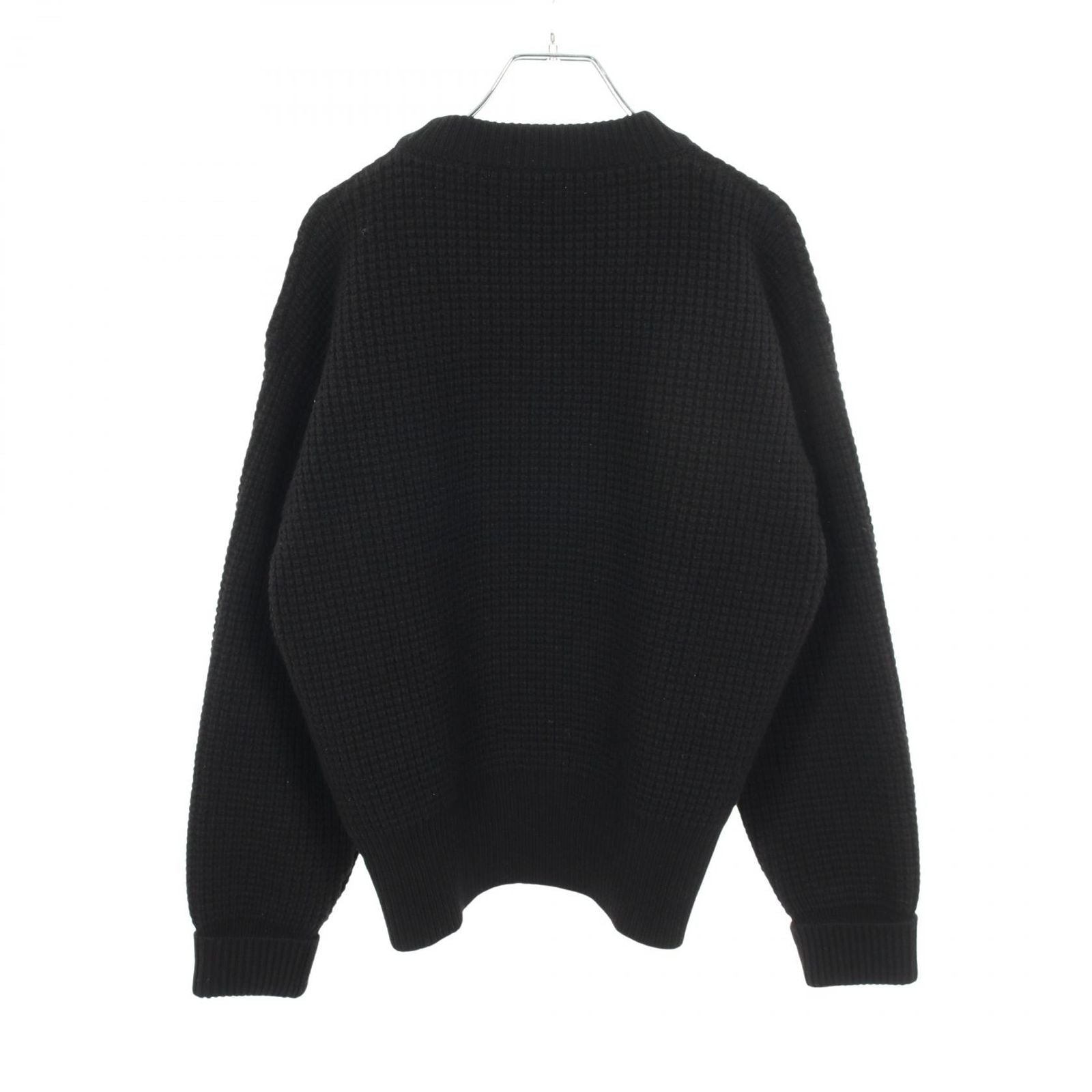 Louis Vuitton Knit LV Street Sign Dwf Black Wool Cashmere Sweater — view 2