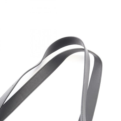 Loewe Tote Buckle Horizontal Anagram Black Canvas Leather — view 9