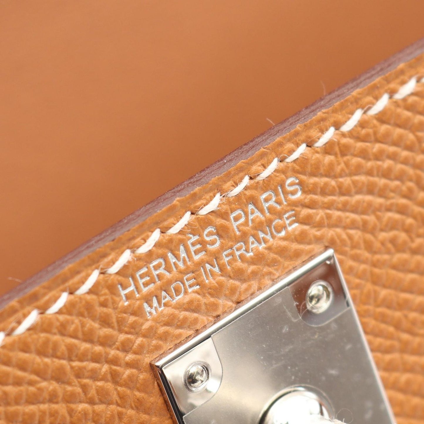 Hermes Handbag Mini Kelly 2 Gold Sellier 2-Way Leather — view 4