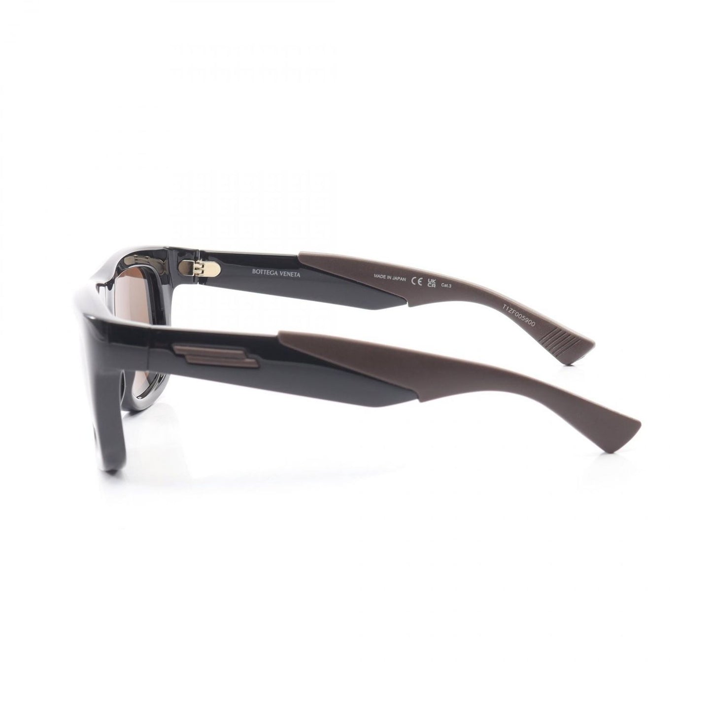 Bottega Veneta Sunglasses BV Black Dark Brown Eyewear — view 3