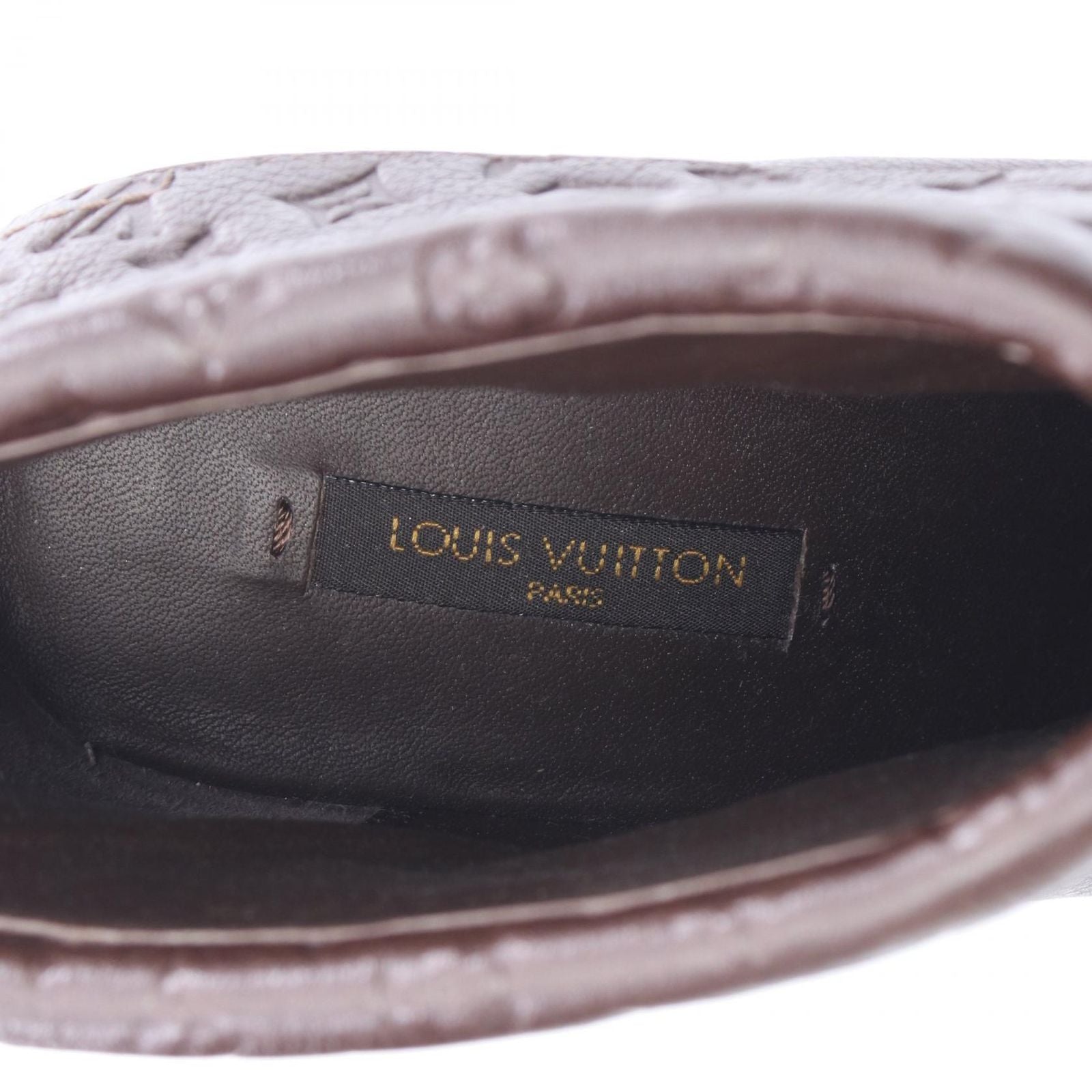Louis Vuitton Boots Monogram Ankle Leather Short — view 5