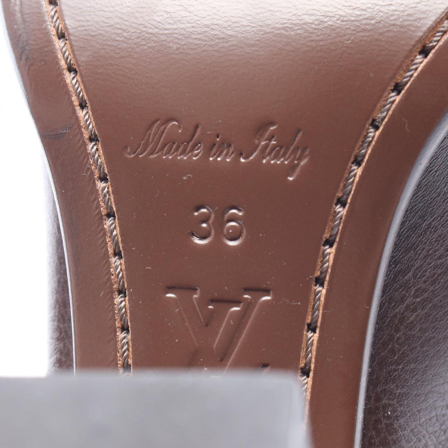 Louis Vuitton Boots Monogram Ankle Leather Short — view 6