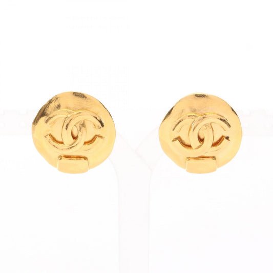 Chanel Earrings CC Logo Circle