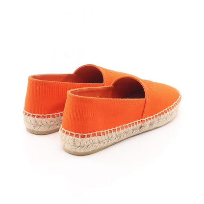 Prada Slip Ons Triangle Logo Espadrilles Canvas Slipper — view 2
