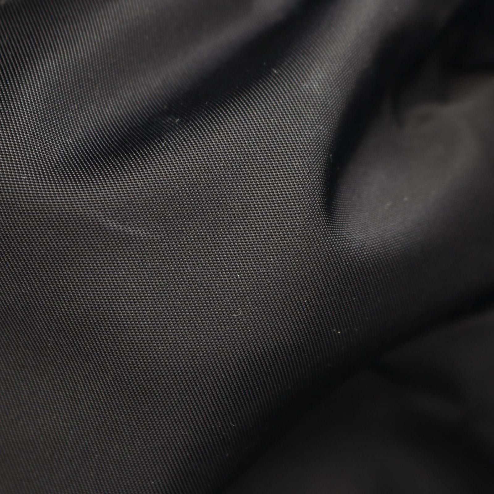 Prada Shoulder Bag Re-Nylon Black Nylon Saffiano Leather Triangle Logo — view 5