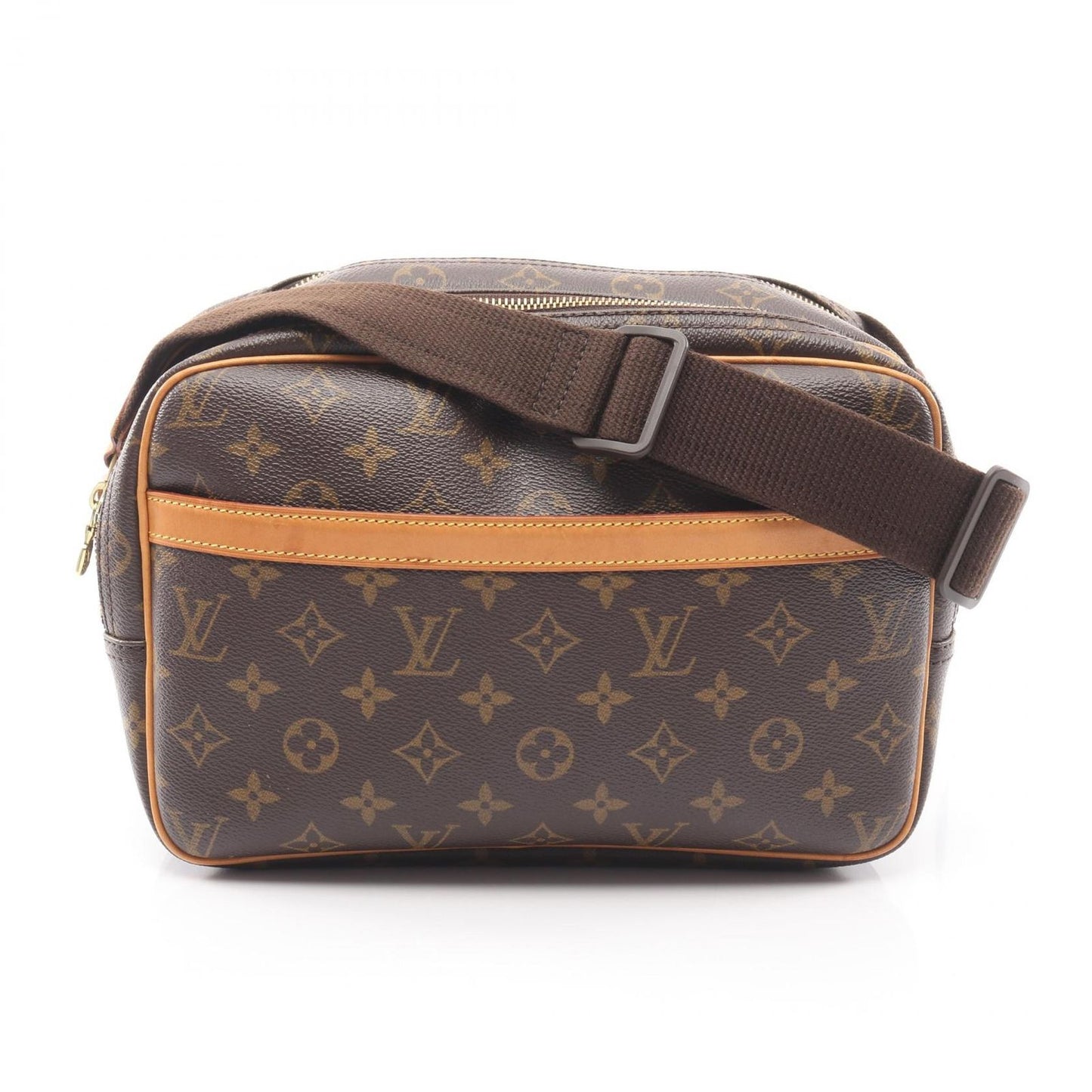 Louis Vuitton Shoulder Bag Reporter PM Canvas Leather