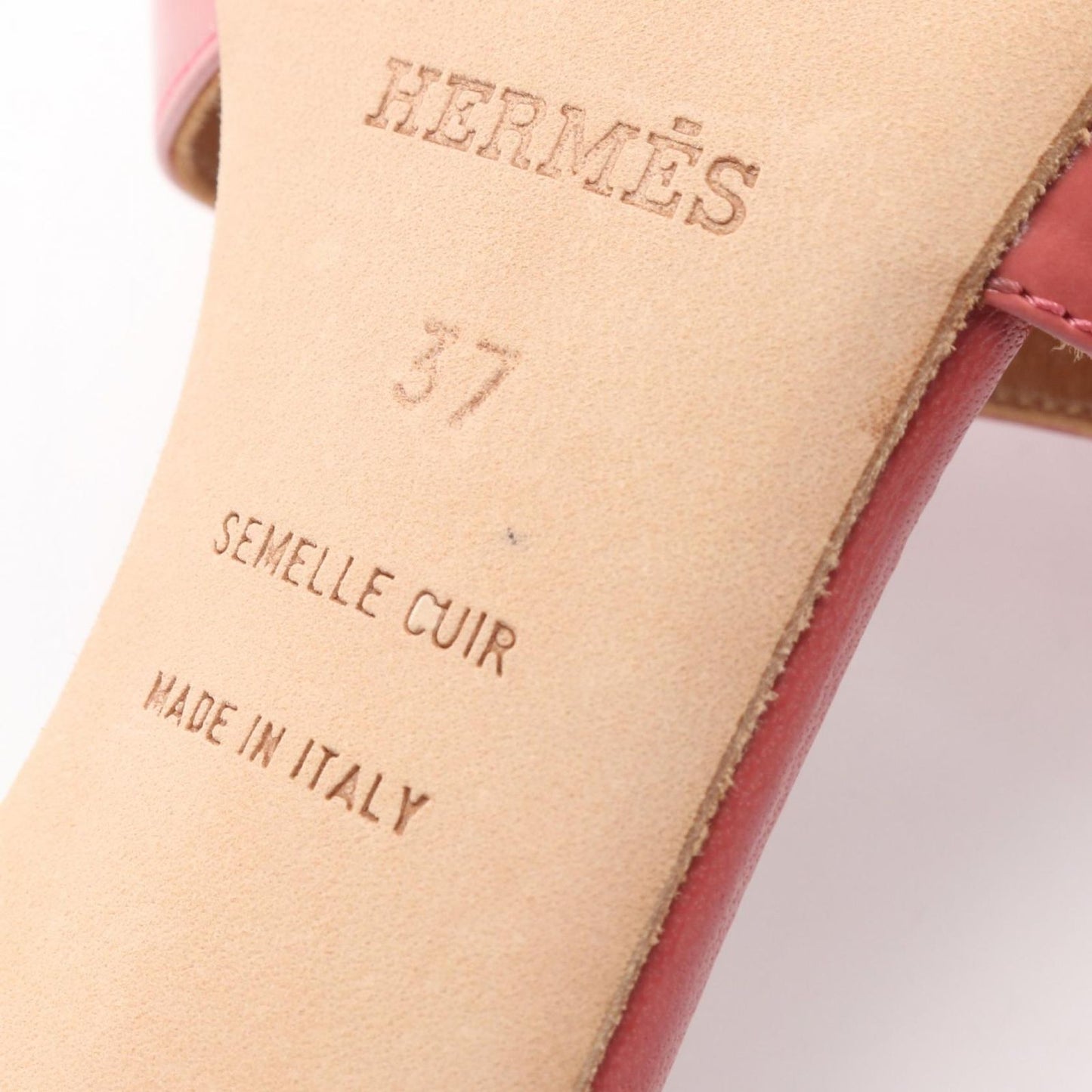 Hermes Mules Oasis Patent Leather Sandals — view 8