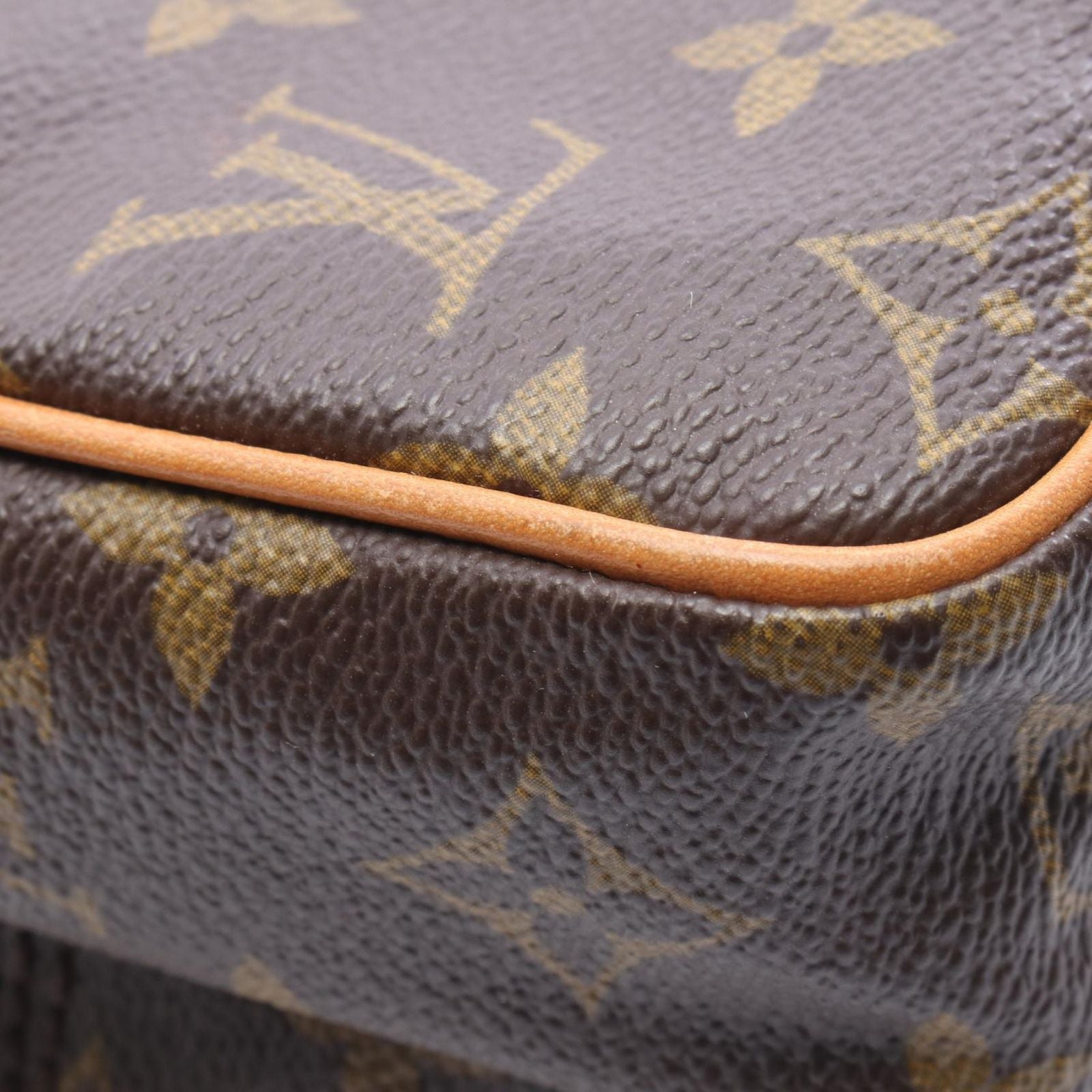 Louis Vuitton Shoulder Bag Mini Amazon Canvas Leather — view 7
