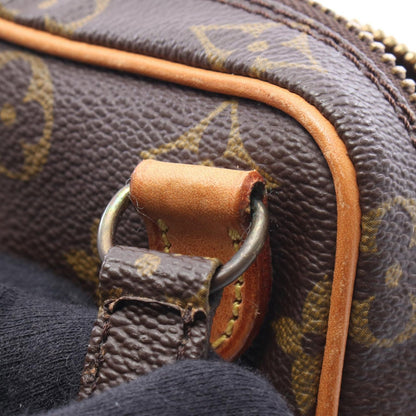 Louis Vuitton Shoulder Bag Mini Amazon Canvas Leather — view 9