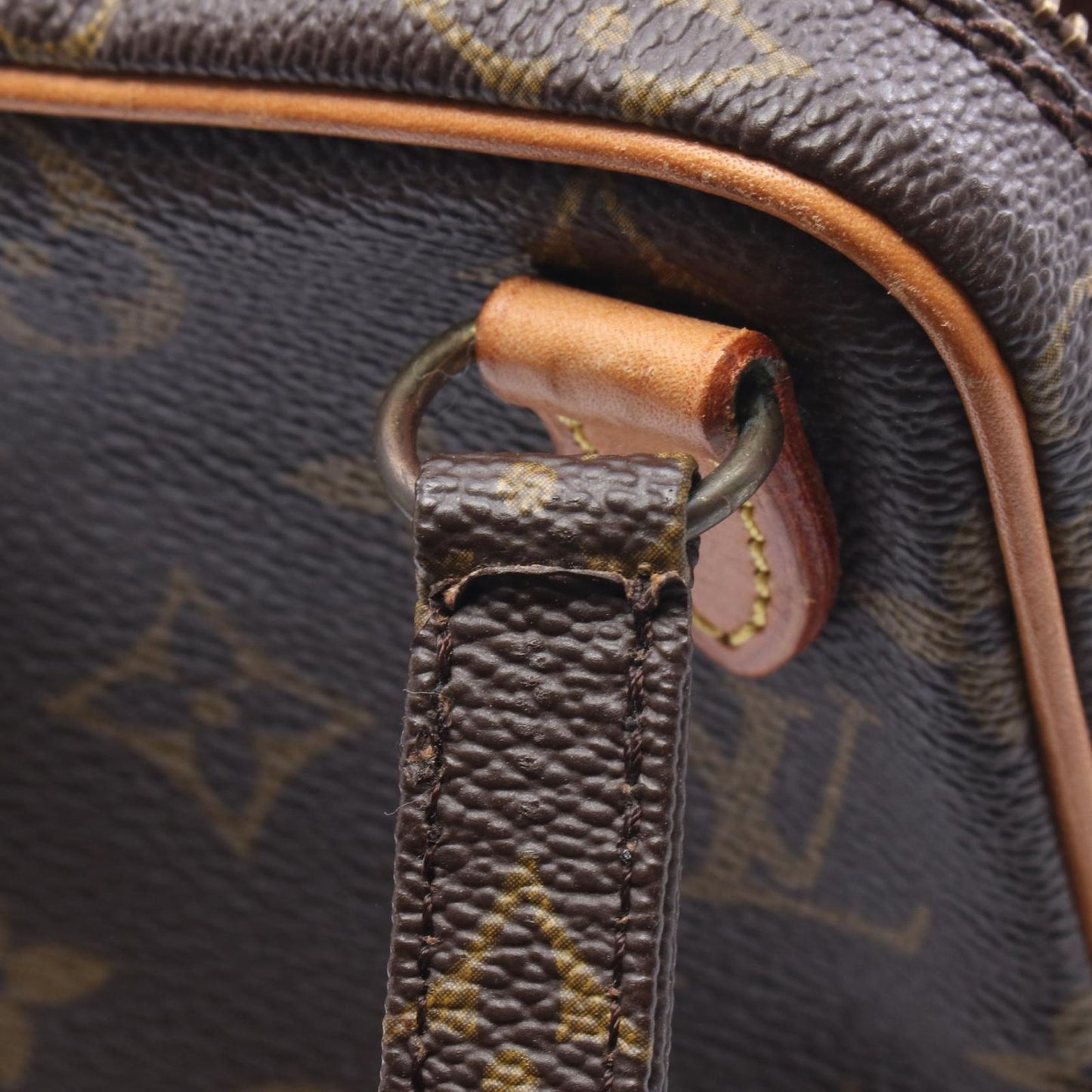 Louis Vuitton Shoulder Bag Mini Amazon Canvas Leather — view 6