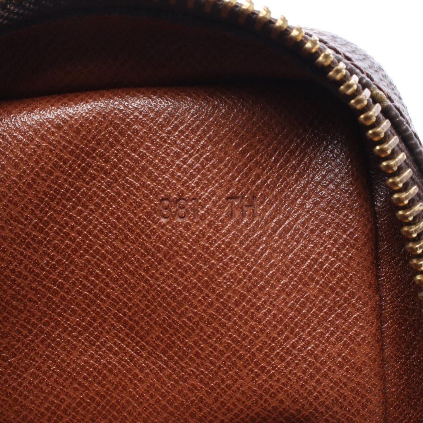 Louis Vuitton Shoulder Bag Mini Amazon Canvas Leather — view 5