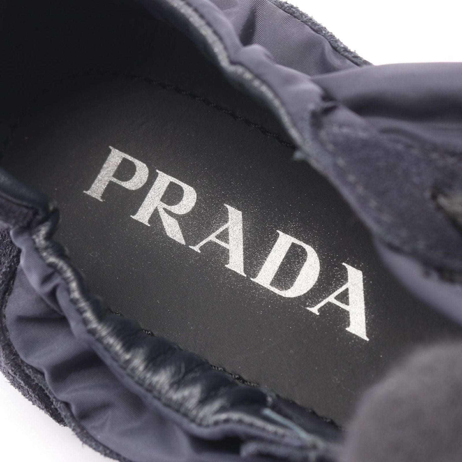 Prada Sneakers Re-Nylon Collapse Nylon Suede — view 5