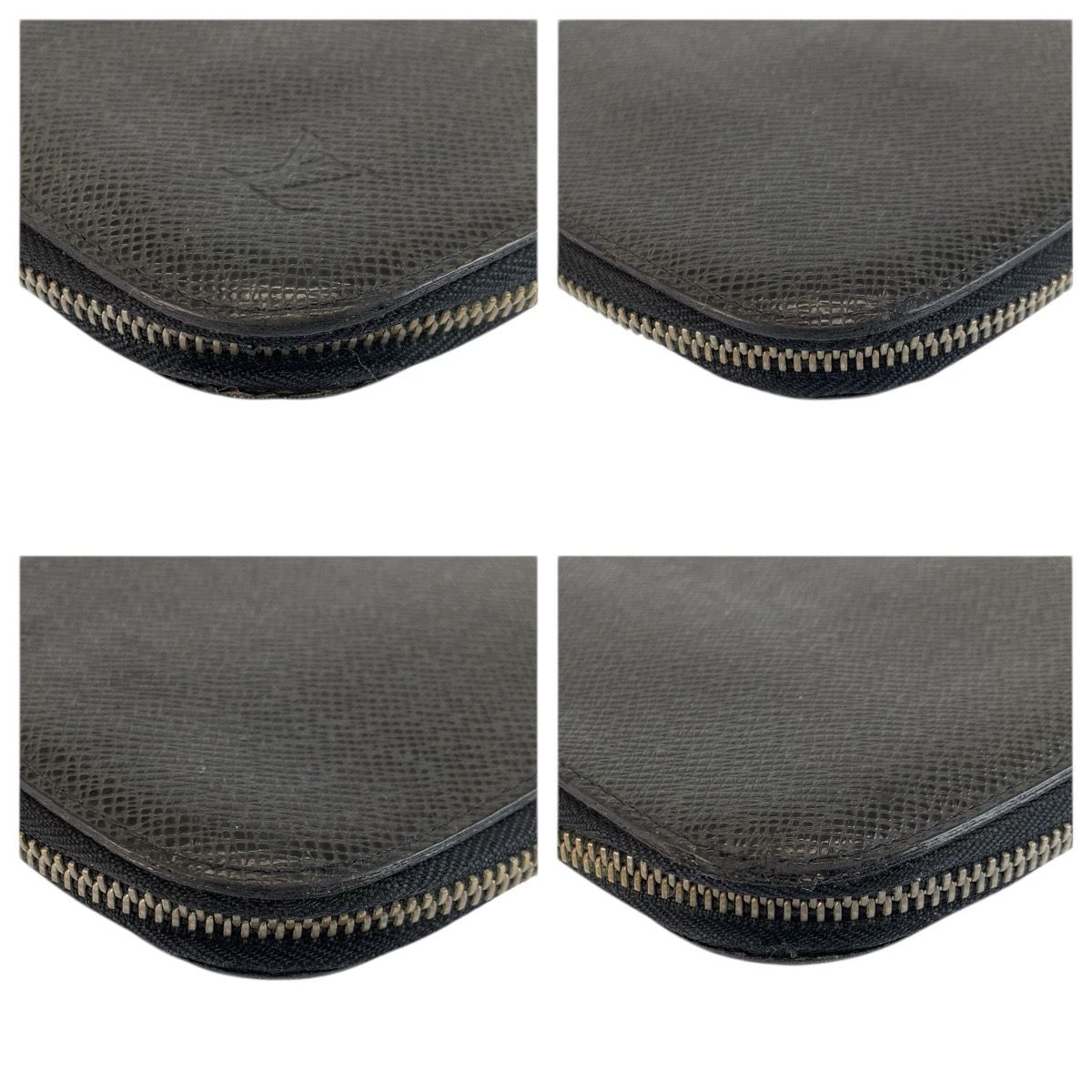 Louis Vuitton Taiga Organizer Atl Black Silver Wallet — view 7