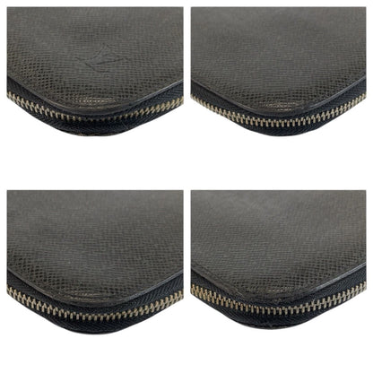 Louis Vuitton Taiga Organizer Atl Black Silver Wallet — view 7