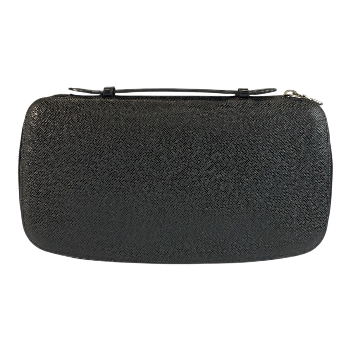 Louis Vuitton Taiga Organizer Atl Black Silver Wallet