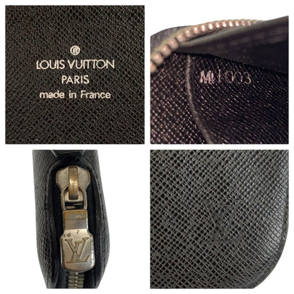 Louis Vuitton Taiga Organizer Atl Black Silver Wallet — view 3