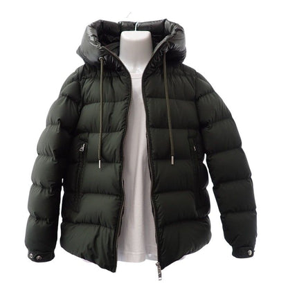 Moncler Cardere 1 Down Jacket Polyester 90% Khaki — view 2