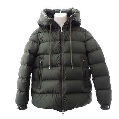 Moncler Cardere 1 Down Jacket Polyester 90% Khaki