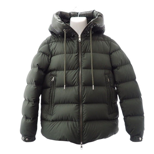 Moncler Cardere 1 Down Jacket Polyester 90% Khaki