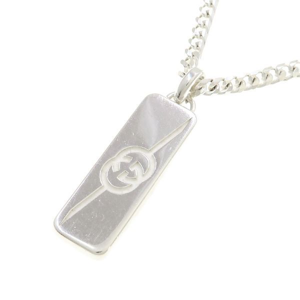 Gucci Diagonal Interlocking G Necklace — view 2