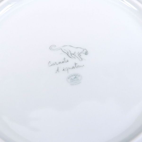 Hermes Red Road Sketch Dinner Plate — view 6