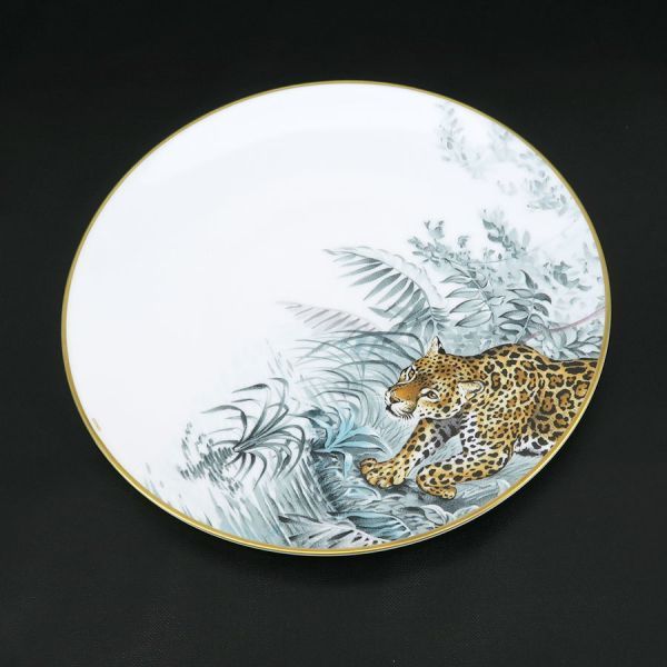 Hermes Red Road Sketch Dinner Plate — view 2