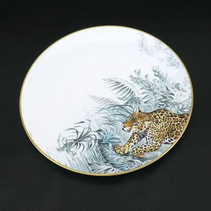 Hermes Red Road Sketch Dinner Plate — view 2