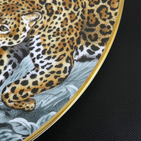 Hermes Red Road Sketch Dinner Plate — view 4
