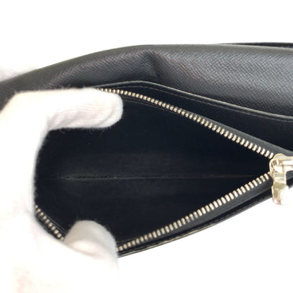 Louis Vuitton Taiga Portefeuille Brazza Noir Black Wallet — view 6