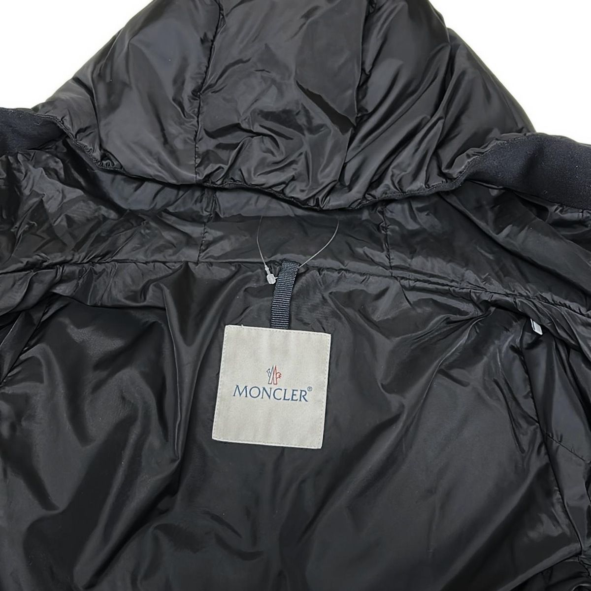 Moncler Down Jacket 00 XS Lieux Black Rabbit Fur Winter — view 9