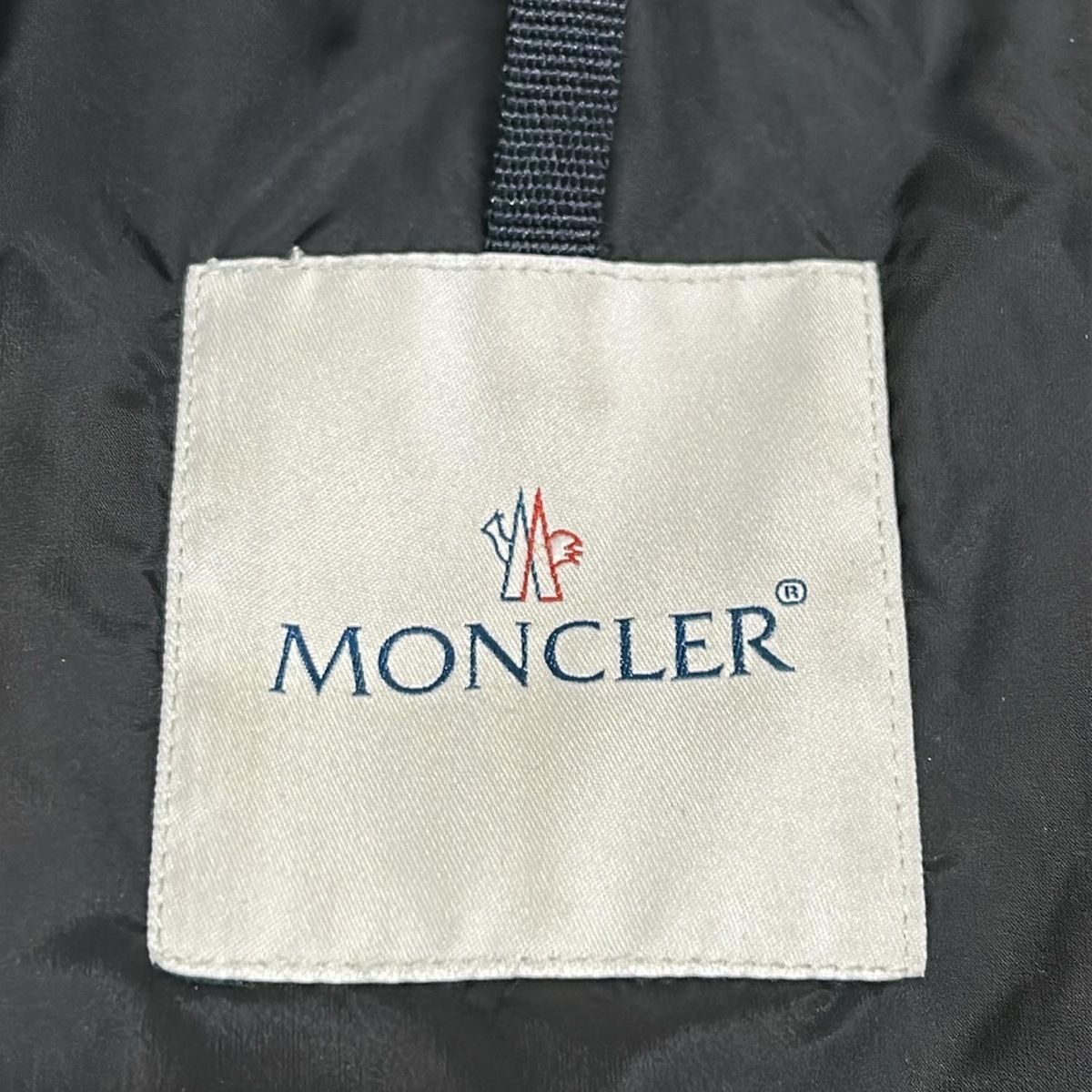 Moncler Down Jacket 00 XS Lieux Black Rabbit Fur Winter — view 3