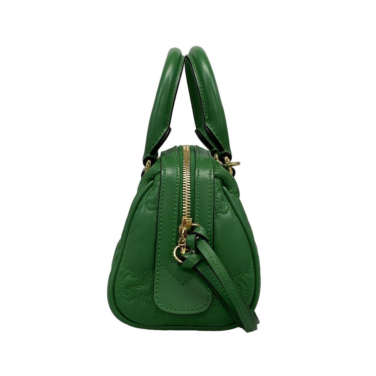 Gucci Handbag GG Matelasse Green Leather — view 2