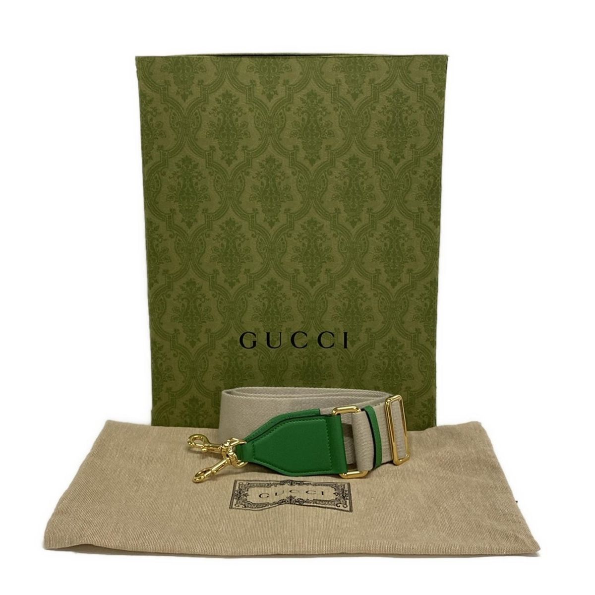 Gucci Handbag GG Matelasse Green Leather — view 8