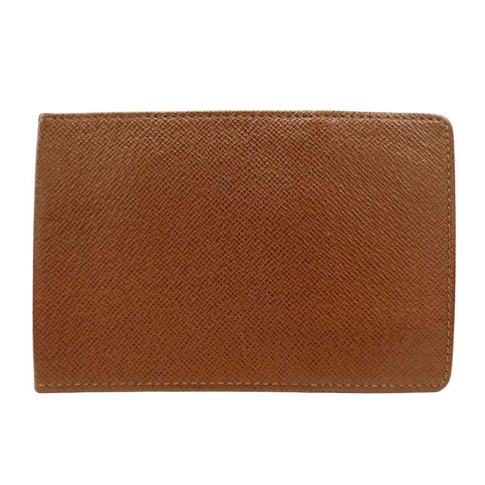 Louis Vuitton Wallet Trifold Monogram Canvas Porte Tresor Etui Chequier Brown — view 8