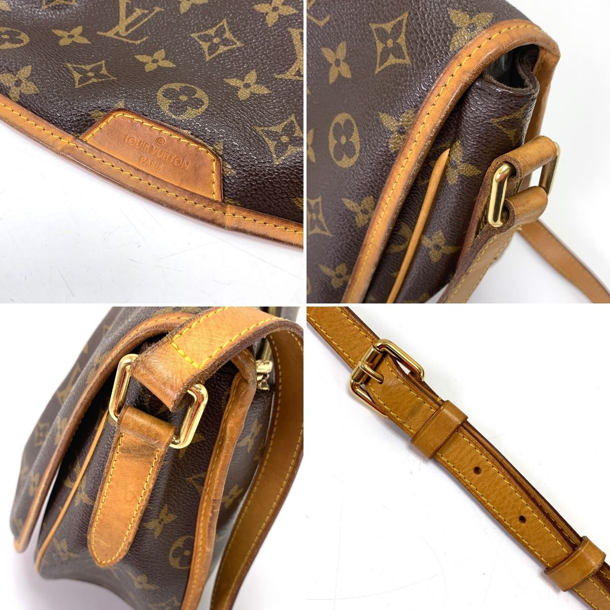 Louis Vuitton Monogram Menil Montan MM Shoulder Bag — view 5