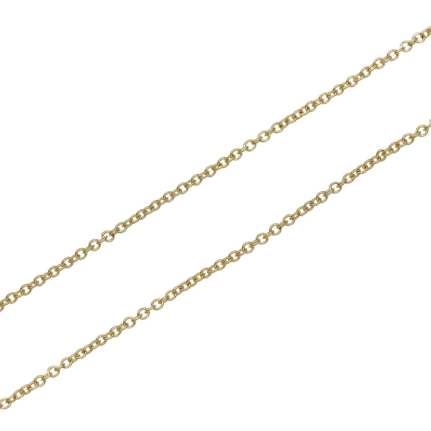 Tiffany & Co Cruciform Gold Diamond Necklace — view 5
