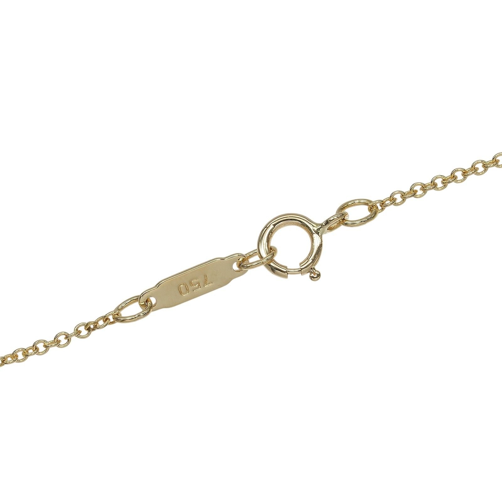 Tiffany & Co Cruciform Gold Diamond Necklace — view 7