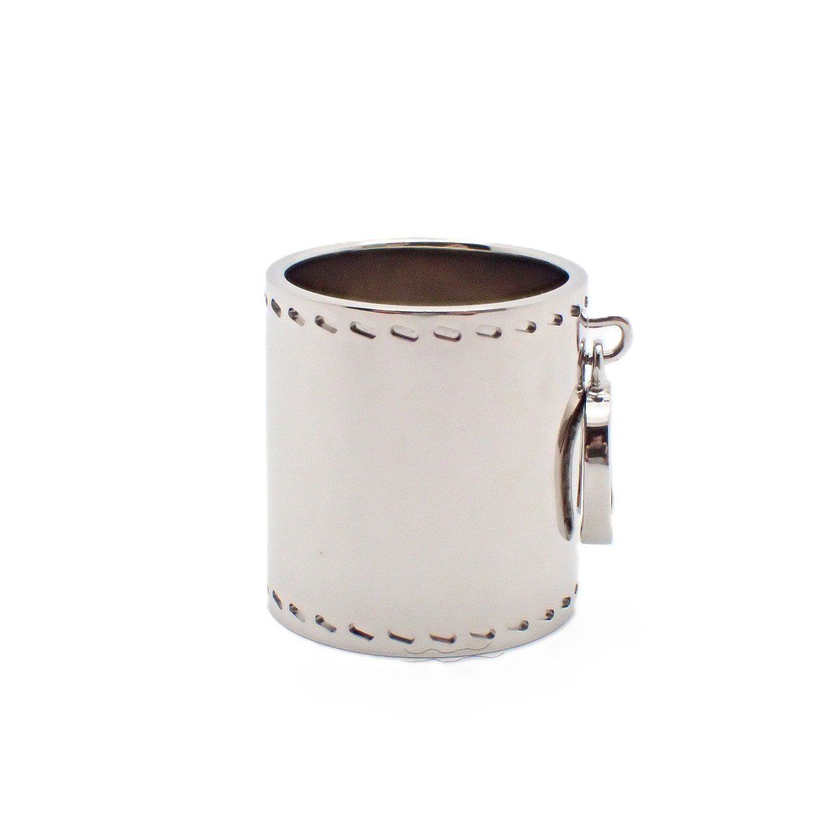Hermes Scarf Ring Horse Shoe Silver — view 4