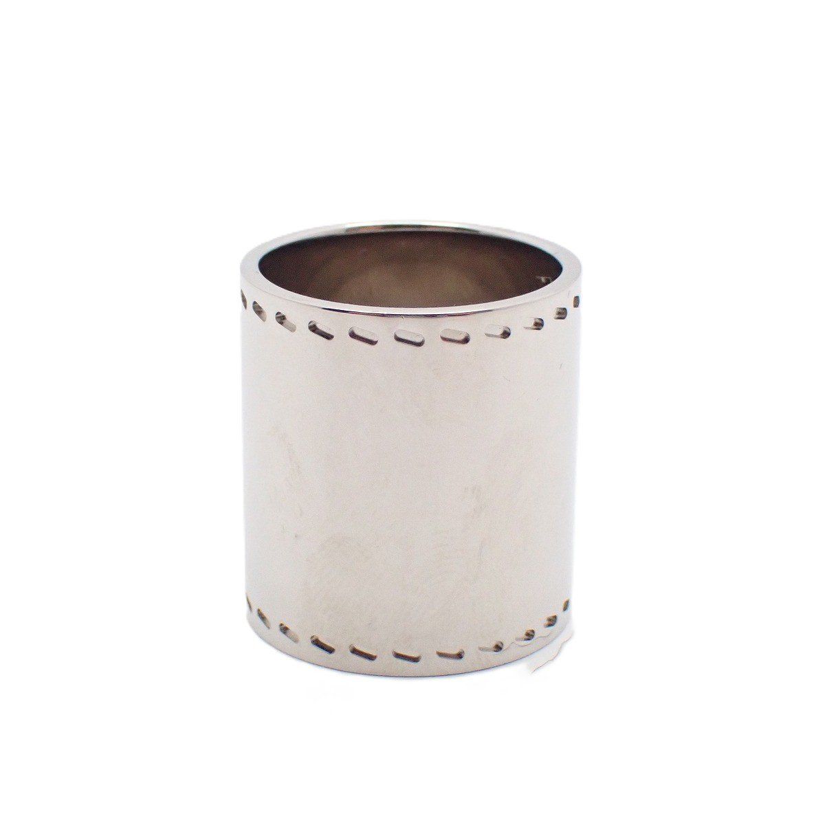 Hermes Scarf Ring Horse Shoe Silver — view 2