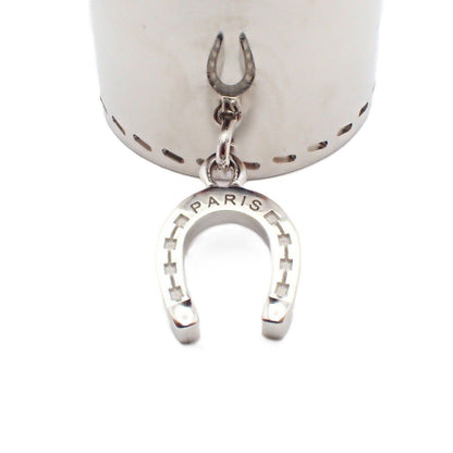 Hermes Scarf Ring Horse Shoe Silver — view 6