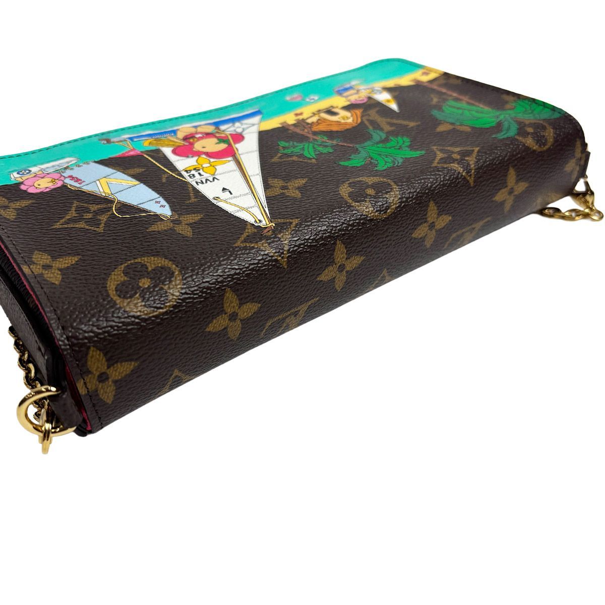 Louis Vuitton Pochette Felicity Monogram Shoulder Bag Vivienne Tropical Resort — view 5