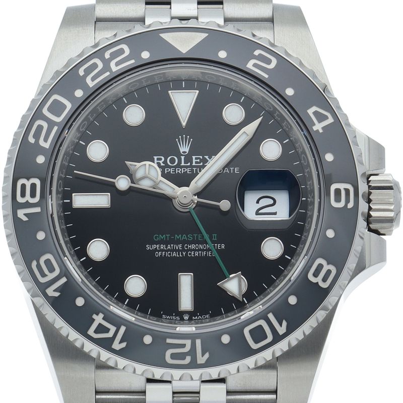 Rolex GMT Master 2 Watch Box SS Black