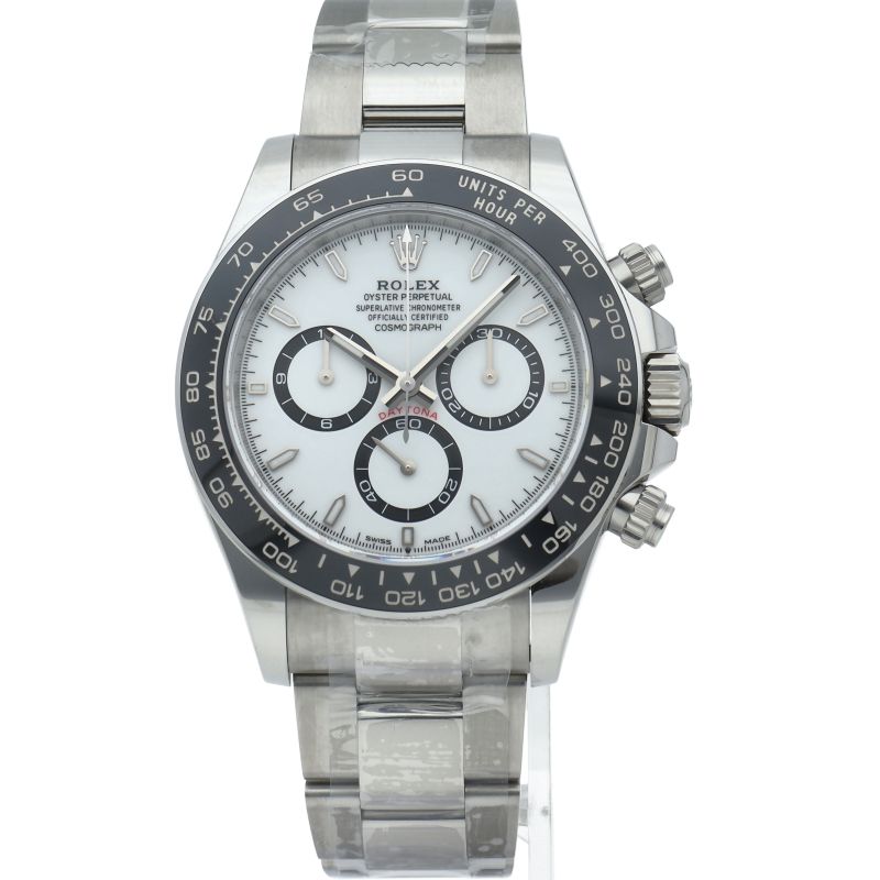 Rolex Cosmograph Daytona Watch Box SS Ceramic White New — view 2