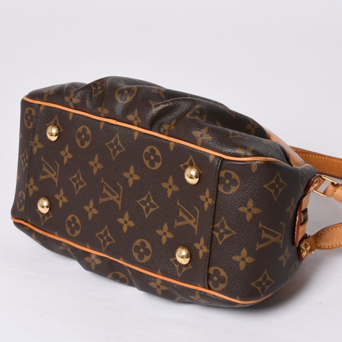 Louis Vuitton Clara Bag Monogram Leather Brown — view 7