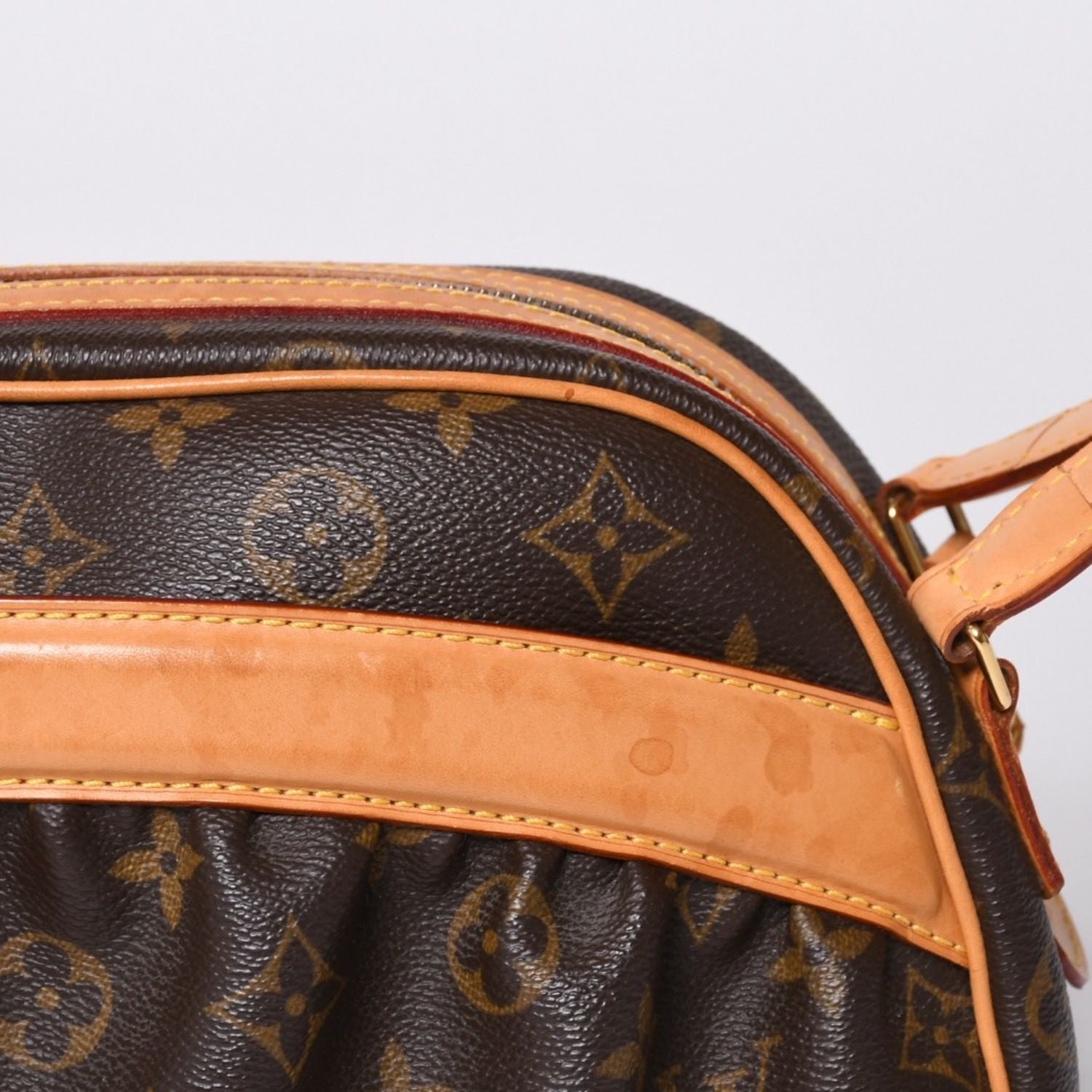 Louis Vuitton Clara Bag Monogram Leather Brown — view 6